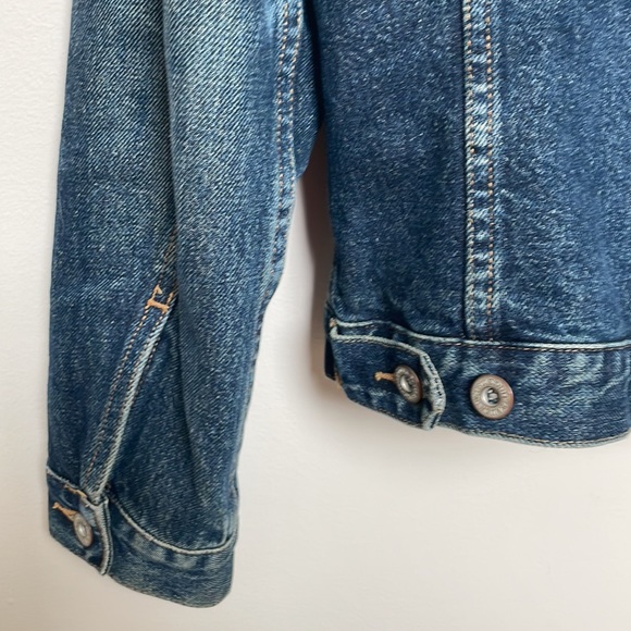 Eddie Bauer Women’s Jean Jacket Button Up Size S - Picture 4 of 7